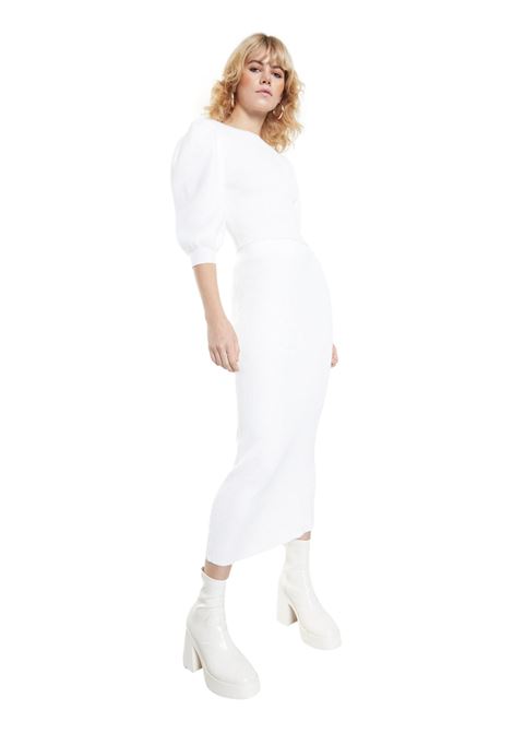 Glamorous Off White Knitted Midi Skirt GLAMOROUS | skirts | CK5872OFF WHITE